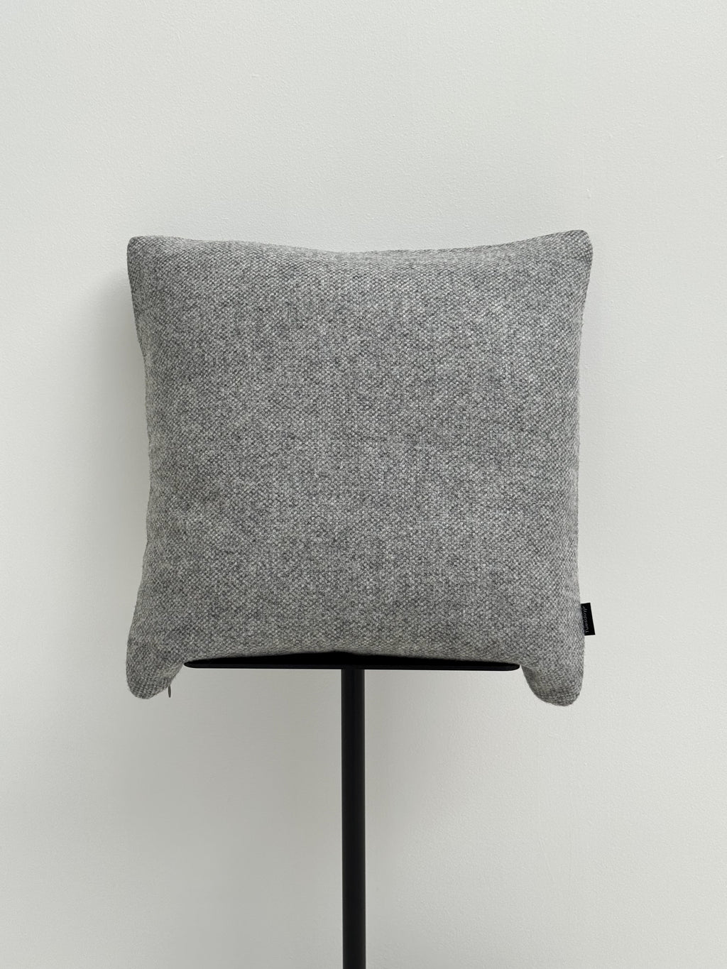 Soft Woolen Pillow - Grey 