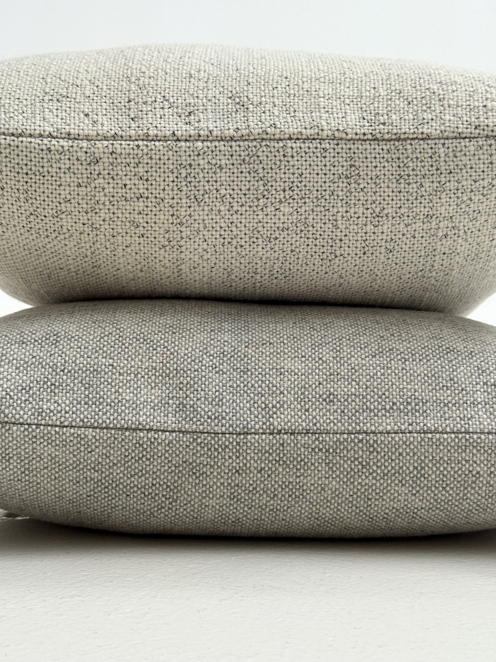 Soft Woolen Pillow - Light Grey 