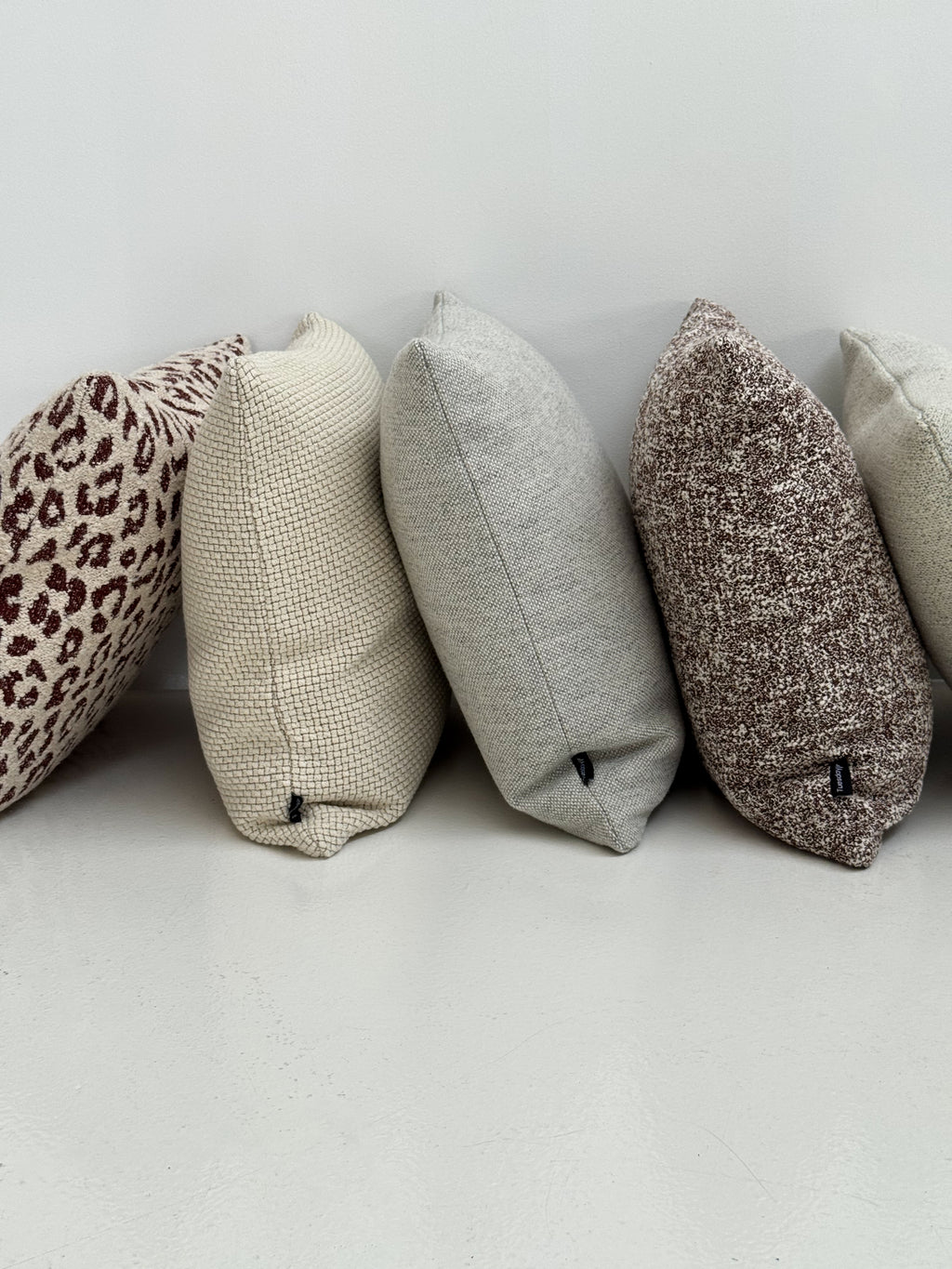 Soft Woolen Pillow - Light Grey 