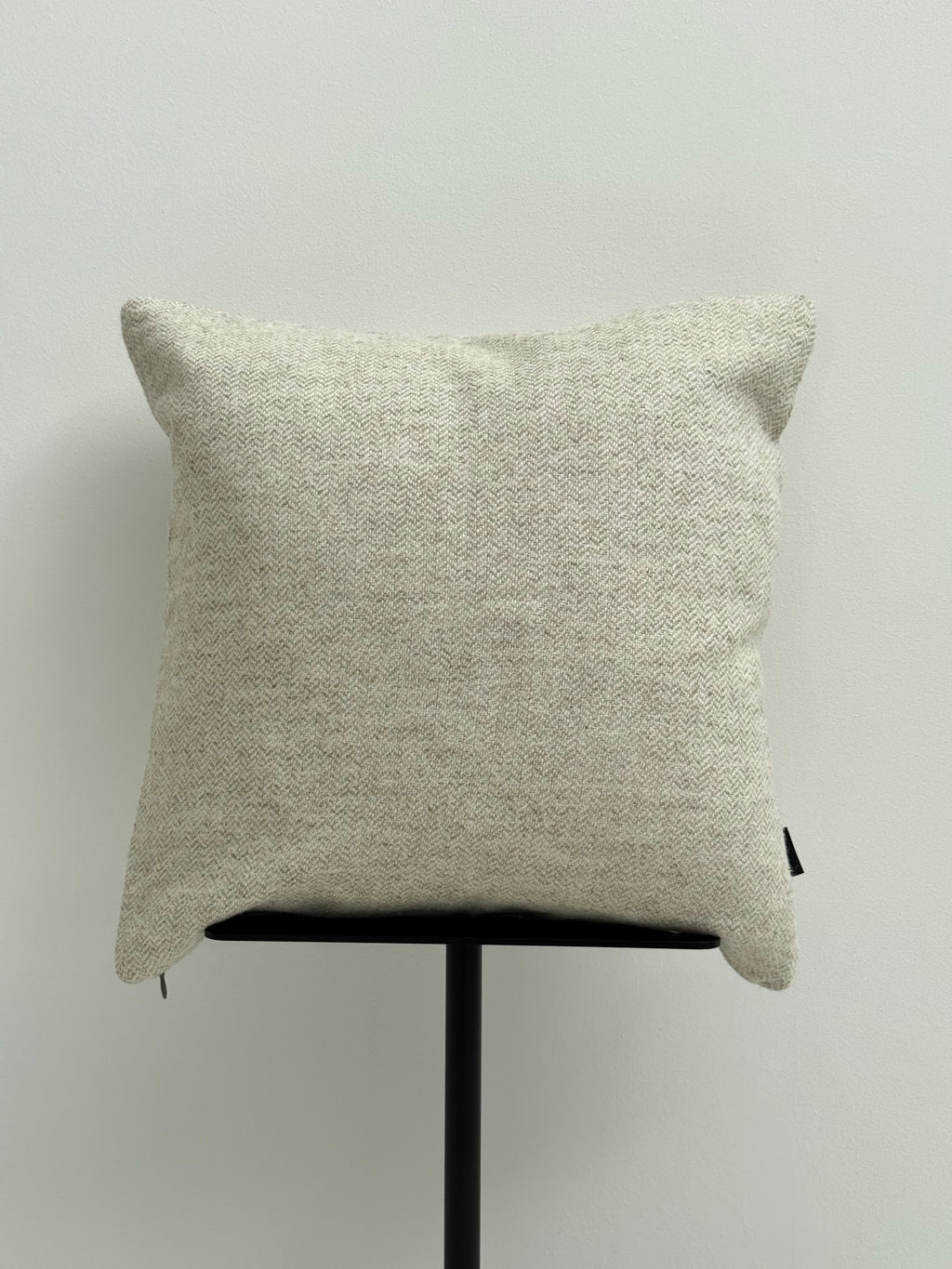 Classic Woolen Pillow - Beige 