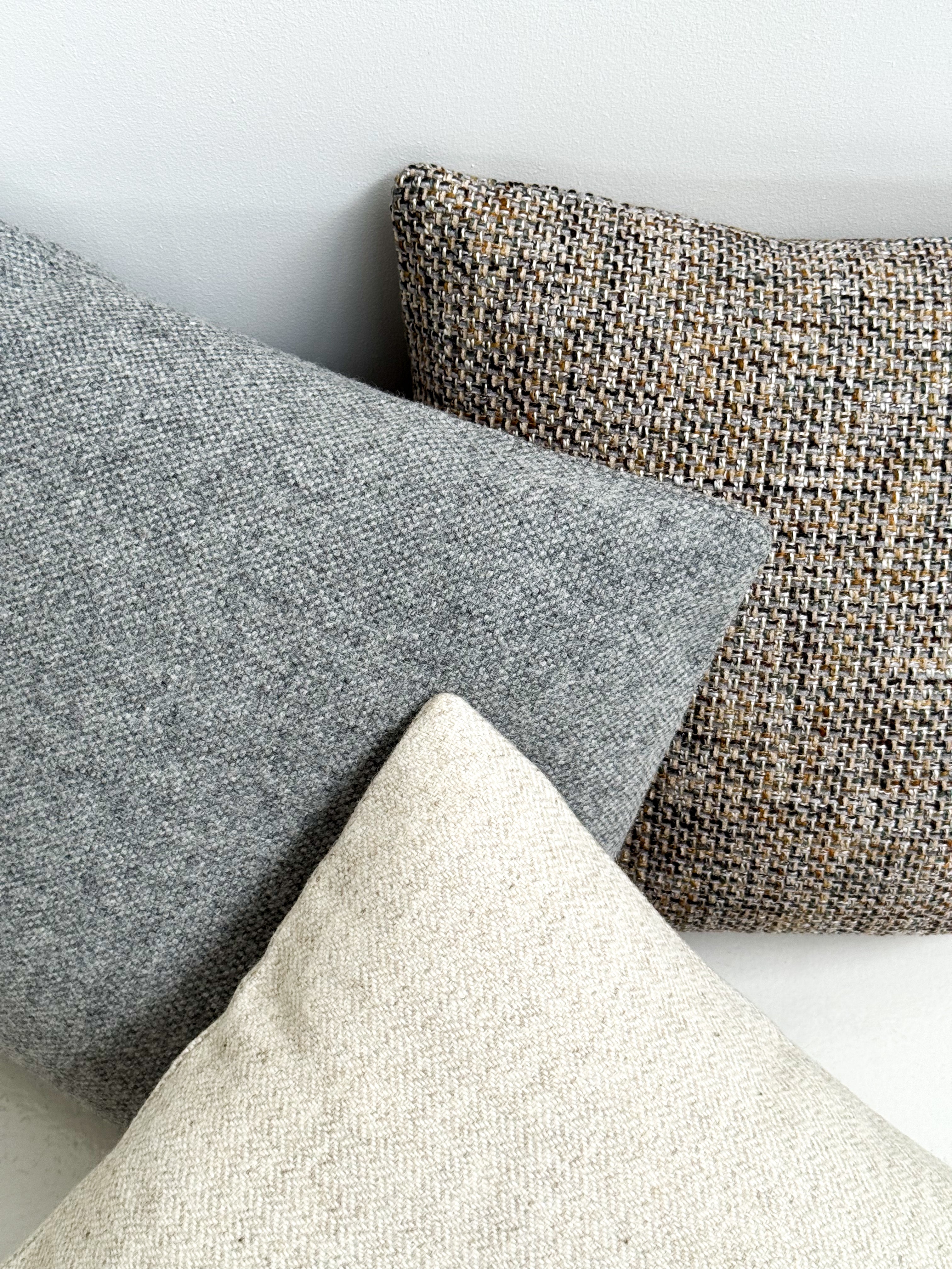 Chunky Cotton Pillow - Dark 