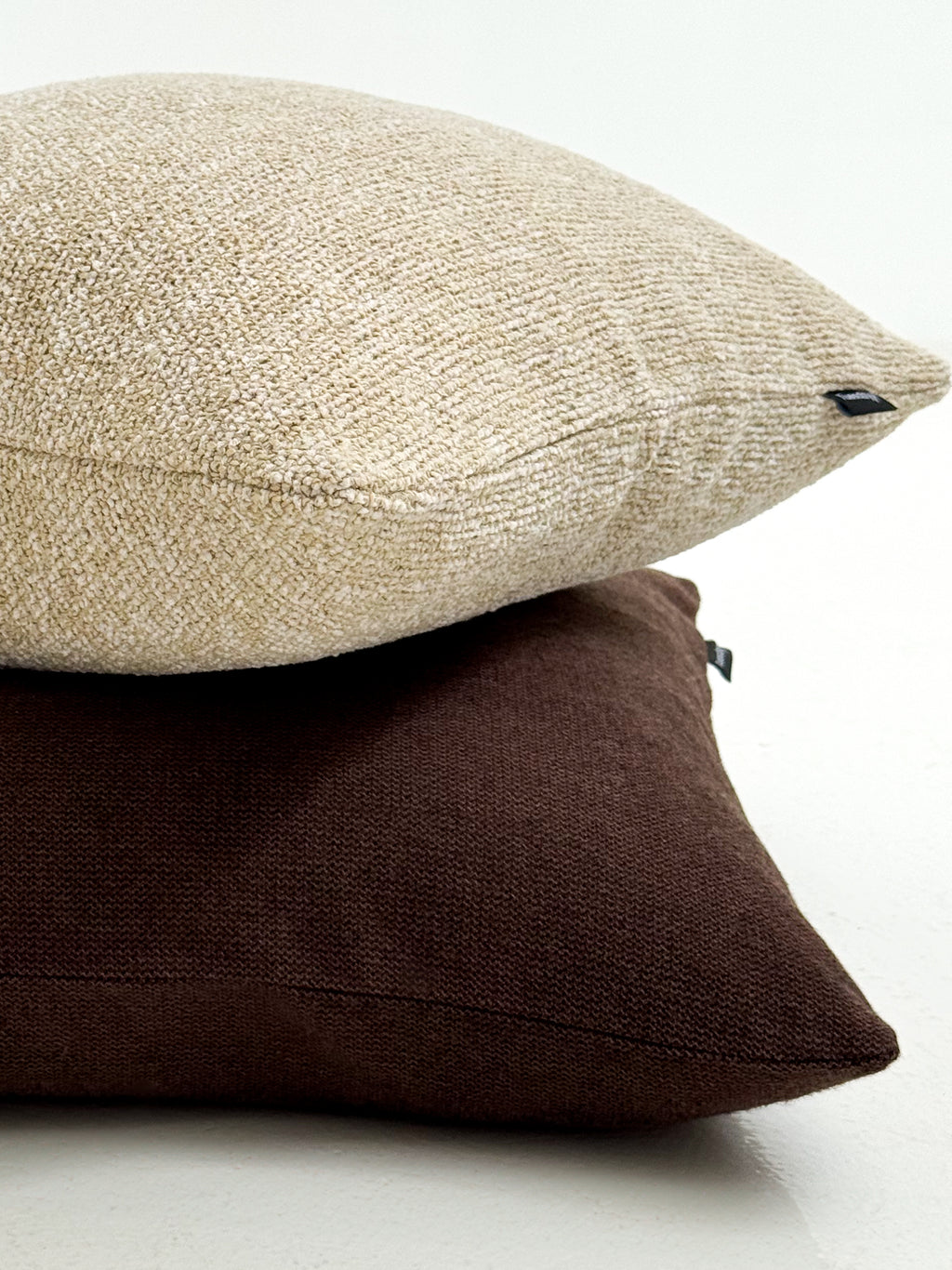 Chunky Cotton Pillow - Beige 